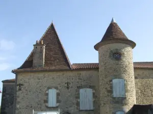 Cour arrière de la mairie