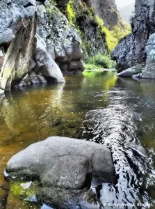 Saut du Chien on the Sablon tourist route