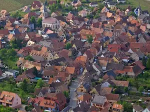 Vista aérea de Beblenheim