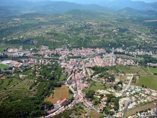 Bédarieux - Aerial view of Bédarieux