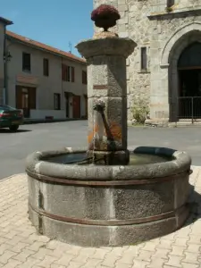 Fountain of Chambon-le-Château