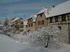 Bergheim - The walls in winter