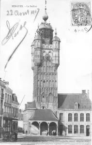 Il campanile di Bergues prima del 1940
