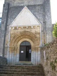 Church of St. Martin and the magnificent portal