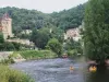Gabare sur la Dordogne