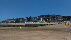 La playa de Blonville-sur-Mer