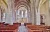 Bonny-sur-Loire - Het interieur van de kerk van Saint-Aignan