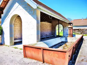 Lavoir couvert et abreuvoir (© J.E)