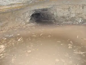 Bottom of the cave of La Baume (© Jean Espirat)