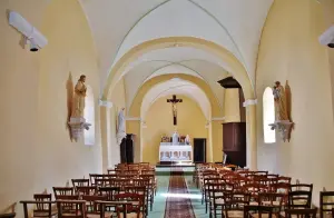 La Gonterie-Boulouneix - All'interno della chiesa di Notre-Dame