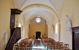 La Gonterie-Boulouneix - All'interno della chiesa di Notre-Dame