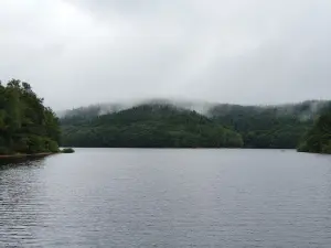 View of Lake Chaumeçon - Brassy