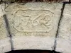 Church lintel key, dated 1762 (© J.E)