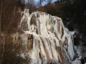 Der Wasserfall im Winter