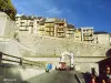 Vue sur les remparts de Briançon