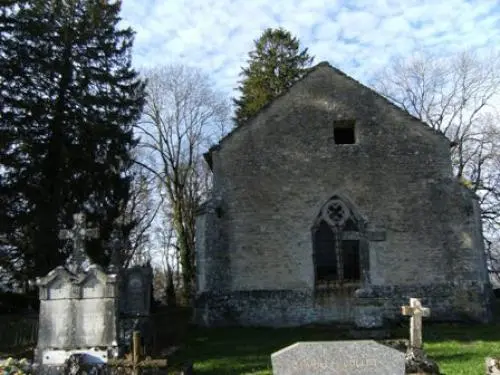 Chapelle Saint-Etienne et cimetière de Coldre - Monument à Briod