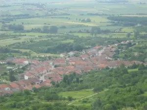 Bulligny vu du ciel