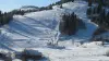 La station de ski de Larcenaire vue depuis le chemin de Rochelotte