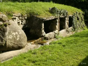 Leytes (fridge old) near the fish farm