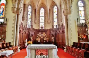 L'intérieur de l'église Notre-Dame