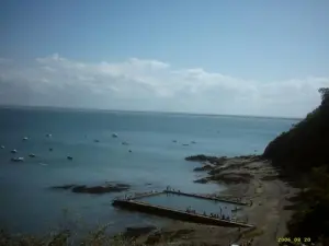 Cancale, piscine d'eau de mer