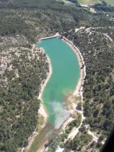 Lac du Paty, one of the oldest dams in France