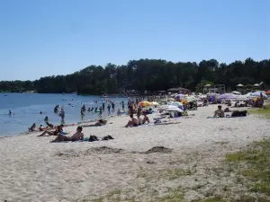 Plage du lac de Clarens