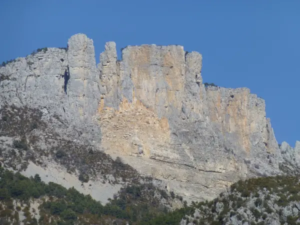 Rock of the Cadières de Brandis - Natural site in Castellane