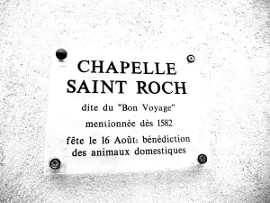 Historique de la chapelle Saint-Roch (© J.E)