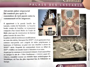 Historique du palais des Lascaris (© J.E)
