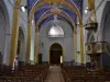 Interieur van de kerk van Onze Lieve Vrouw van de Assumptie