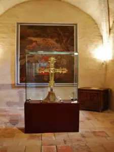 14th century reliquary cross