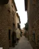 El antiguo pueblo de Castillon