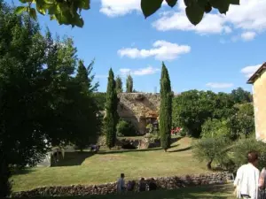 Vue du château