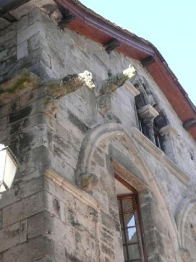 Caylus - Maison médiévale - Détail