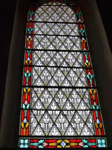 Intérieur de l'abbaye d'Epierre