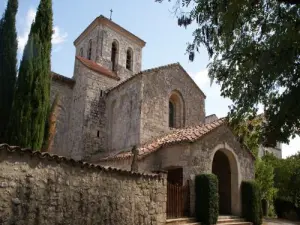 Kerk van de 12e eeuw Roumanou