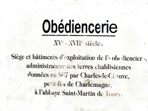 Explanation of the Obédiencerie (© Jean Espirat)