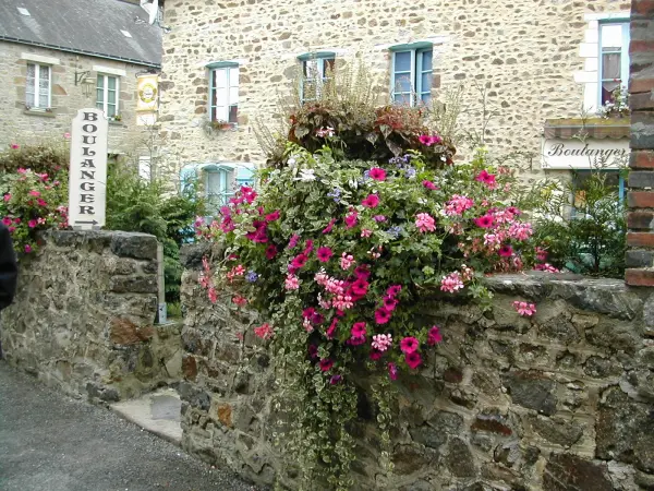 Chailland, flowery village of Mayenne