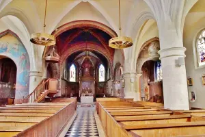 L'interno della Chiesa di San Martino