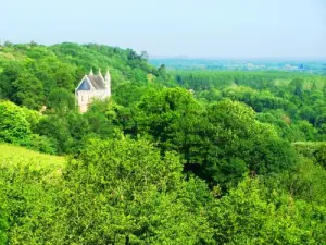 Kapelle St. Barbara Mines an der Corniche Angevine