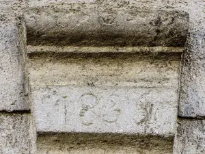 architrave chiave del 1835 (© J.E)