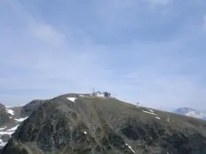 Het kruis van Chamrousse in de zomer