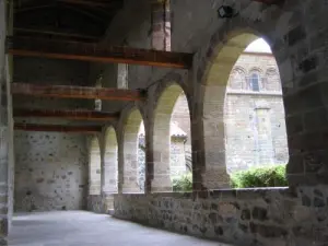 The cloister of the priory