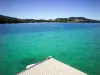 Charavines - Lac de Paladru et ses eaux cristallines (© Gilles Galoyer)