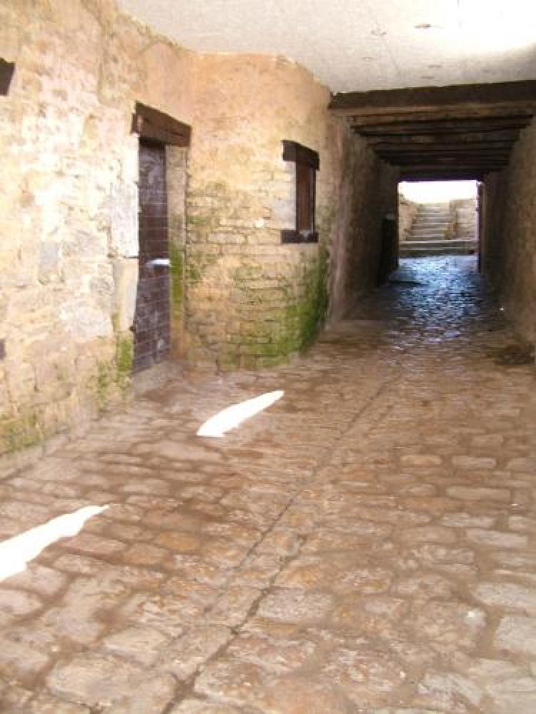 Châteauvillain - cubiertos Alley