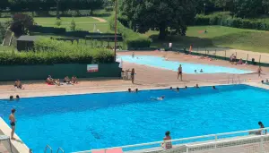 Swimming pool of Châtel-Guyon