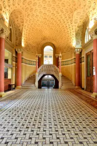 Inside the Great Baths of Châtel-Guyon