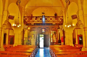 The interior of Saint John's Church