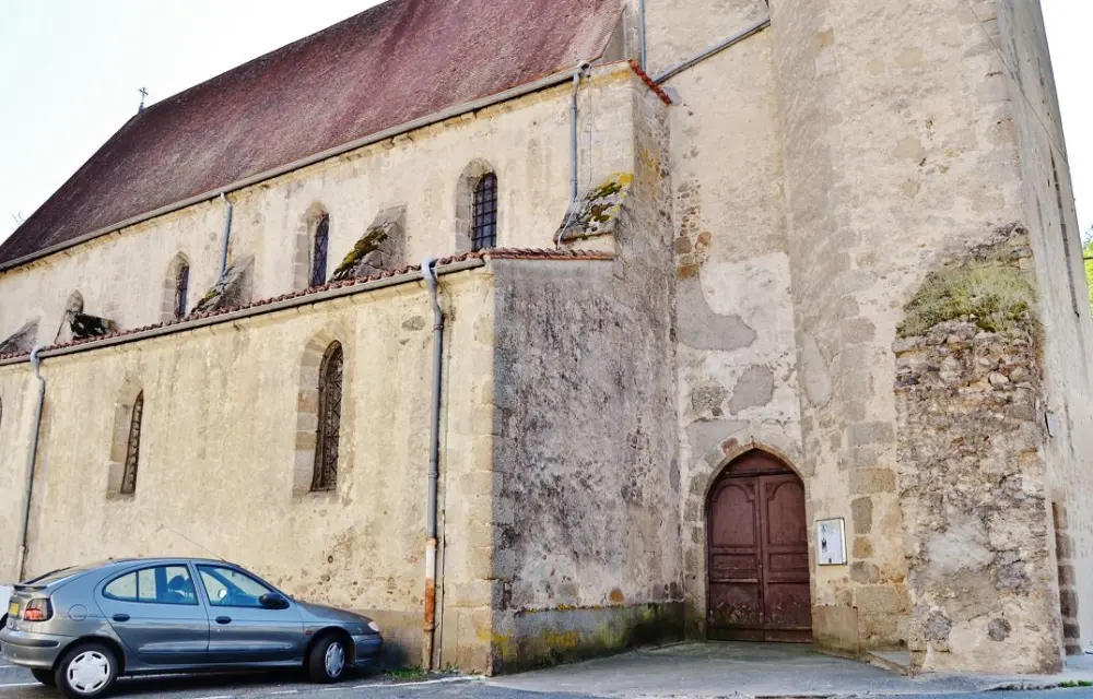 Châteldon - The church of Saint-Sulpice